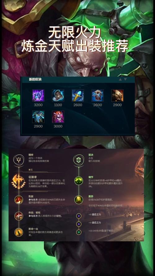 炼金术士最佳出装顺序:快速上手教学