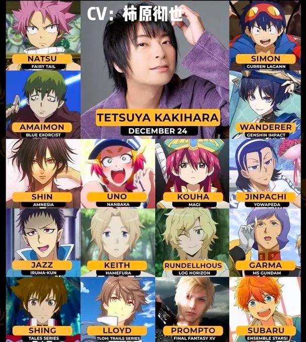 妖精的尾巴声优表完整版:还原经典角色的幕后功臣