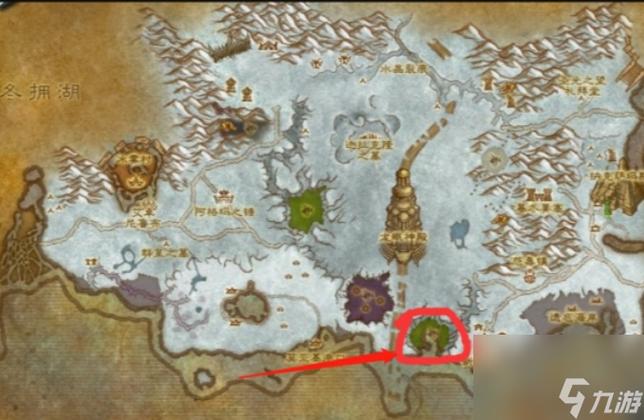 翡翠巨龙圣地位置详解:龙骨荒野寻宝攻略