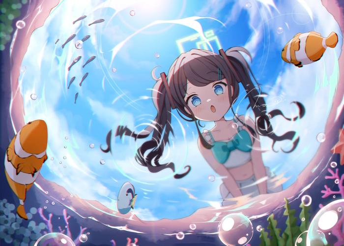 琉璃神社分享:最新泳装壁纸包,8月精彩不容错过