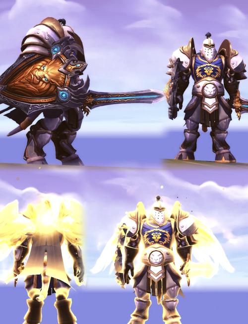 圣骑士幻化:帅气拉风的板甲套装推荐