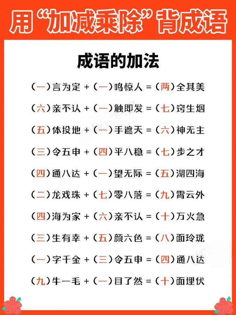 你知道四个大字能组成什么成语吗？答案超乎想象