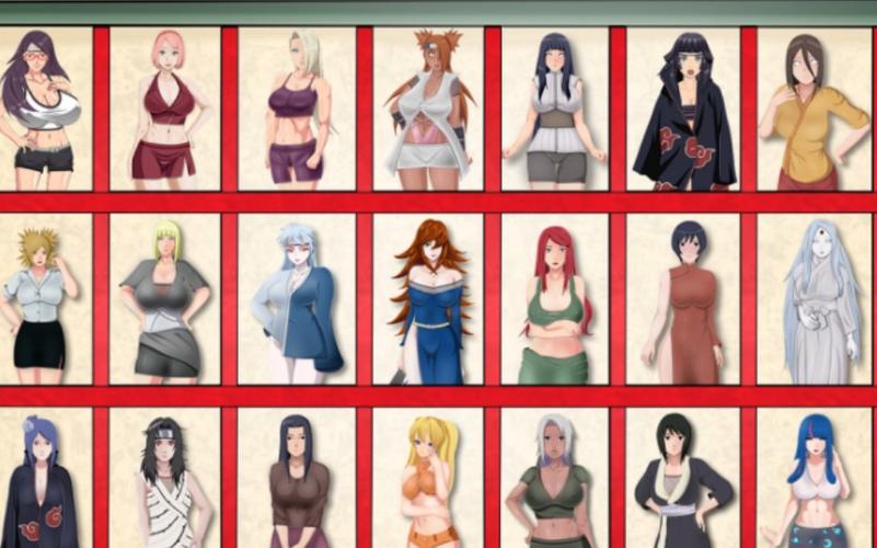 最火火影同人游戏:忍者后宫第2章V2.00版本更新介绍