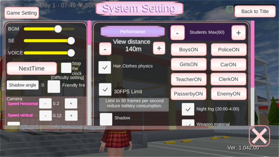 樱花校园模拟器英文版下载：无限金币等你来拿
