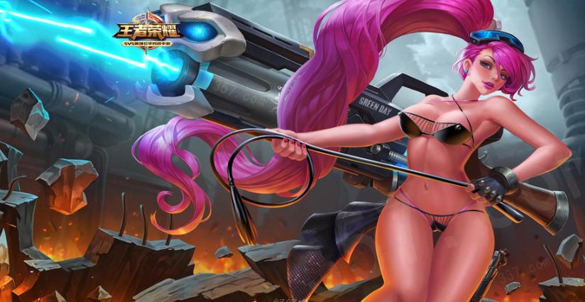 王者荣耀女英雄私房照流出?无衣版长啥样!