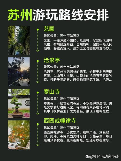 苏州园林和蚂蚁庄园一起玩，这样安排更合理！