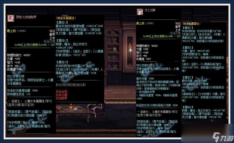 DNF各职业神话装备排名：助你快速提升战力