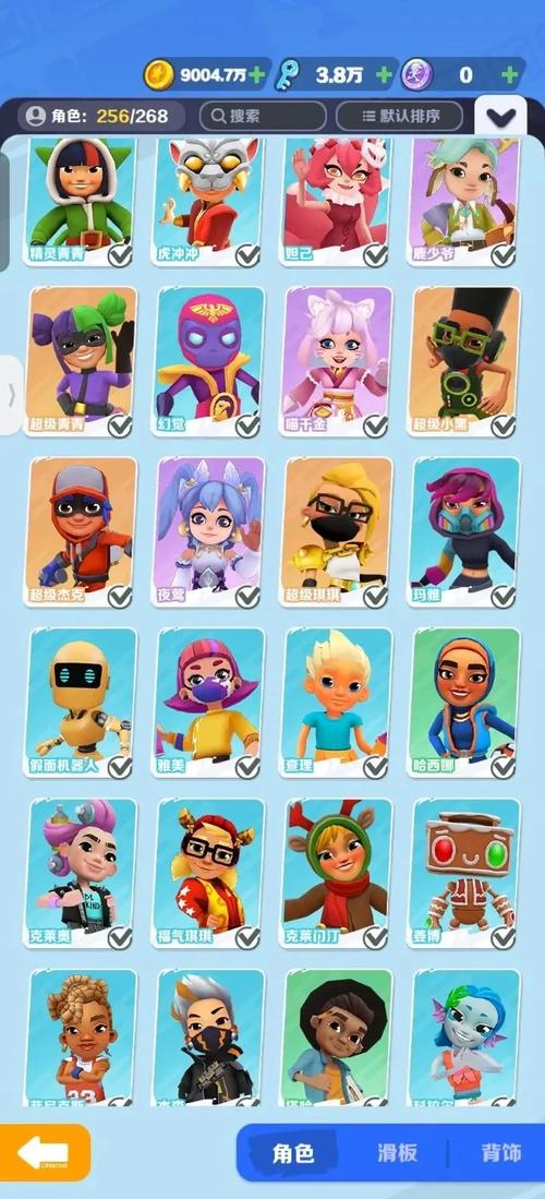 地铁跑酷最强角色分析,不同角色技能属性对比!