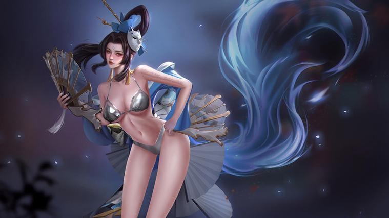 王者荣耀女英雄去衣图集，高清无水印版本！