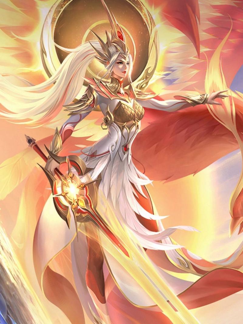 谁有王者荣耀花木兰的图片?最好是完整版的!