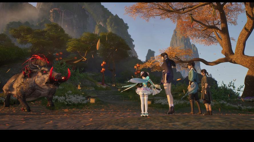 多玩诛仙玩家自制YY熊飞升概念图,惊艳全场!