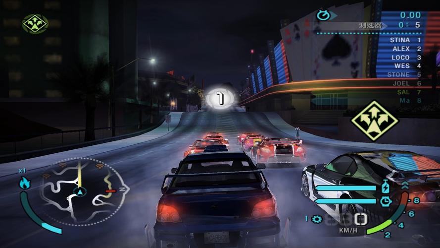 回忆杀!极品飞车10高清画面及游戏玩法深度解析