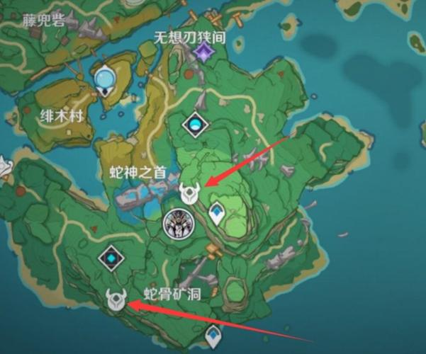 原神稻妻地灵龛全位置详解：快速收集攻略