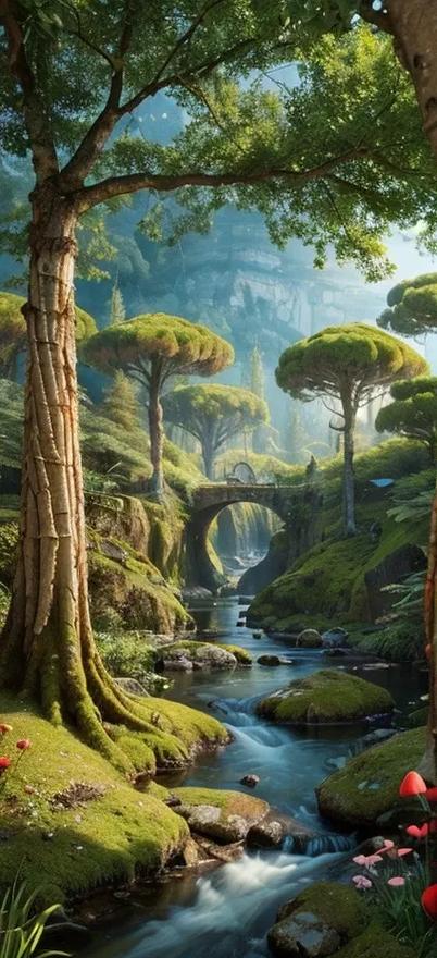 探秘月光之城:揭开神秘森林背后的古老传说