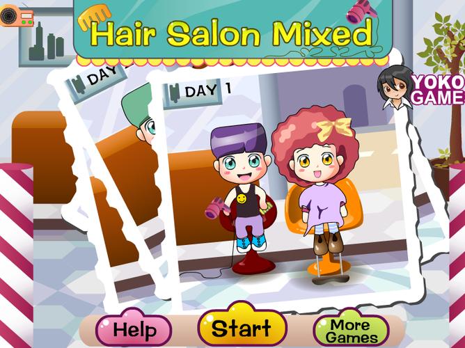 想玩理发店小游戏?这里有你想要的!