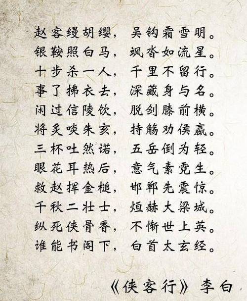 唐诗仗剑行赏析:解读诗中豪迈的英雄气概