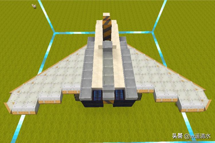 如何在迷你世界里造飞机?图文详解,一看就会!