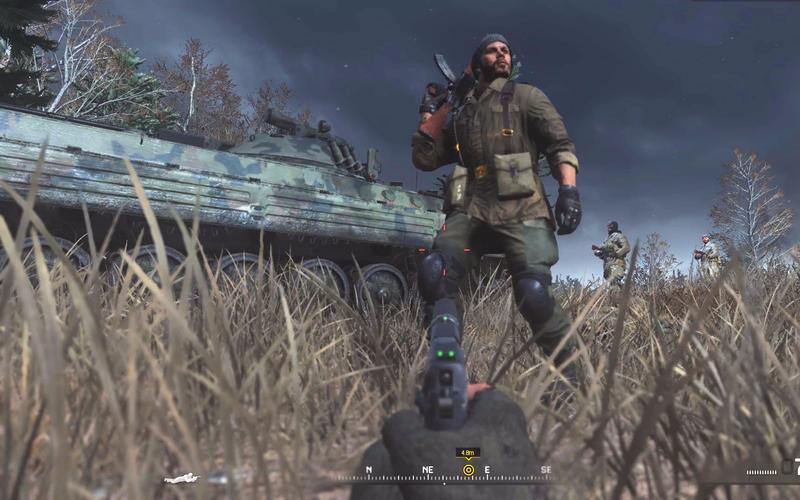 使命召唤4：经典FPS射击游戏，带你体验刺激的现代战争