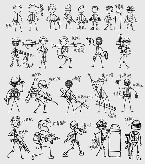 特警火柴人小游戏：轻松上手，随时随地开战！