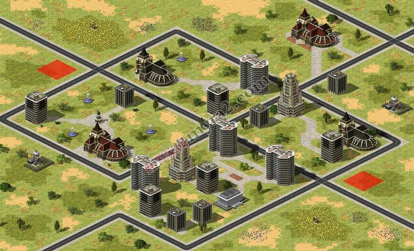 红警B2地图布局:如何快速建造基地及资源分配