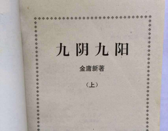 探秘九阴九阳:揭秘小说背后的传奇故事