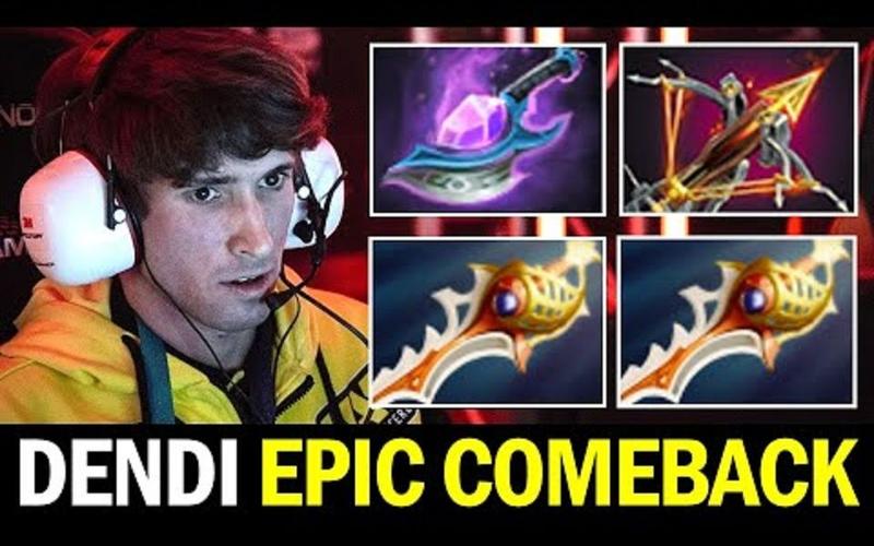 Dendi的DOTA2巅峰时刻:那些难忘的比赛