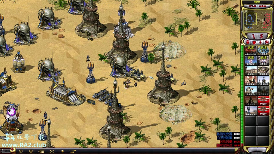 红警2埃菲尔铁塔究竟有多强?实战效果大揭秘!