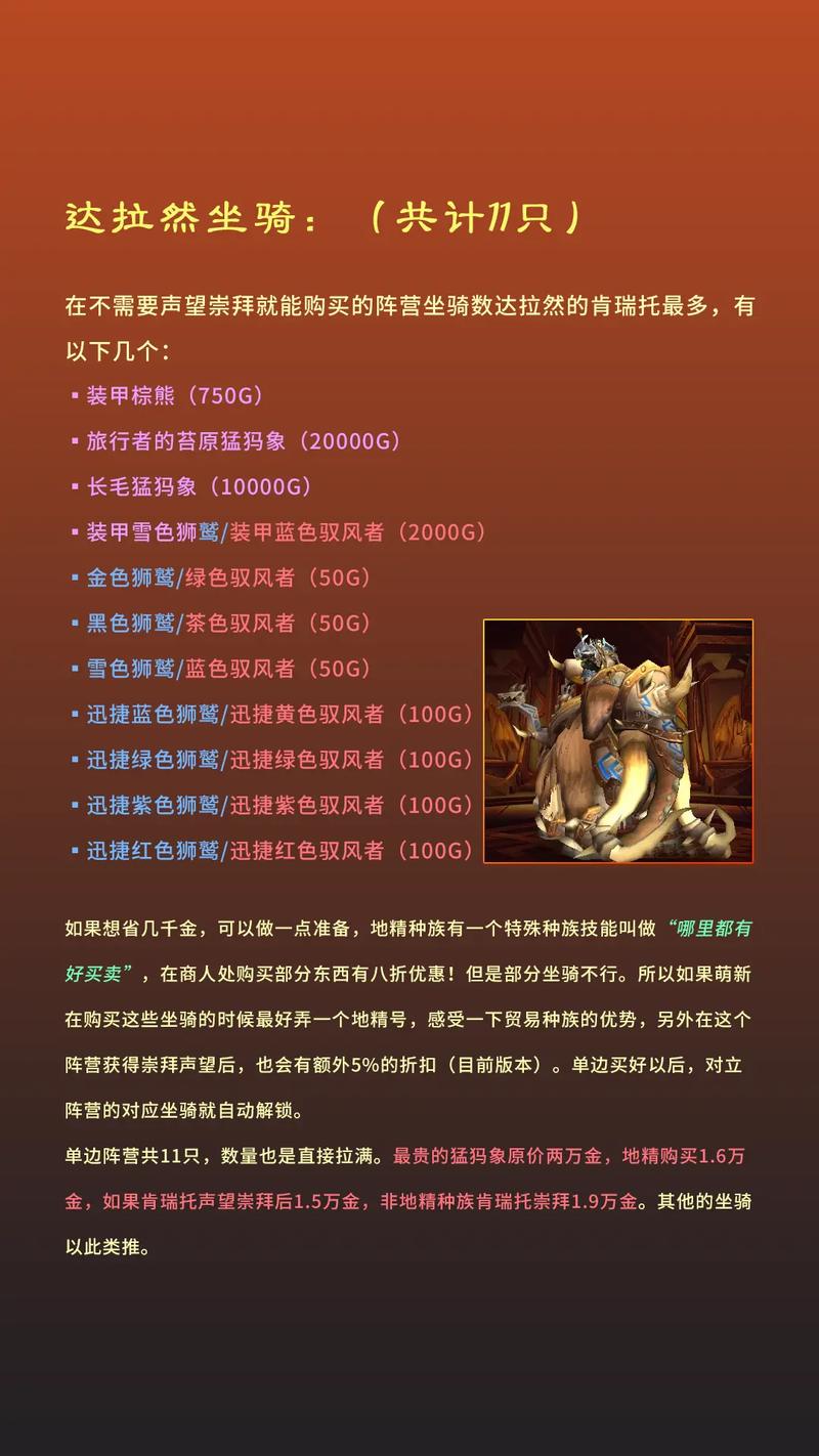 如何实现坐骑共享？魔兽世界坐骑共享教程详解