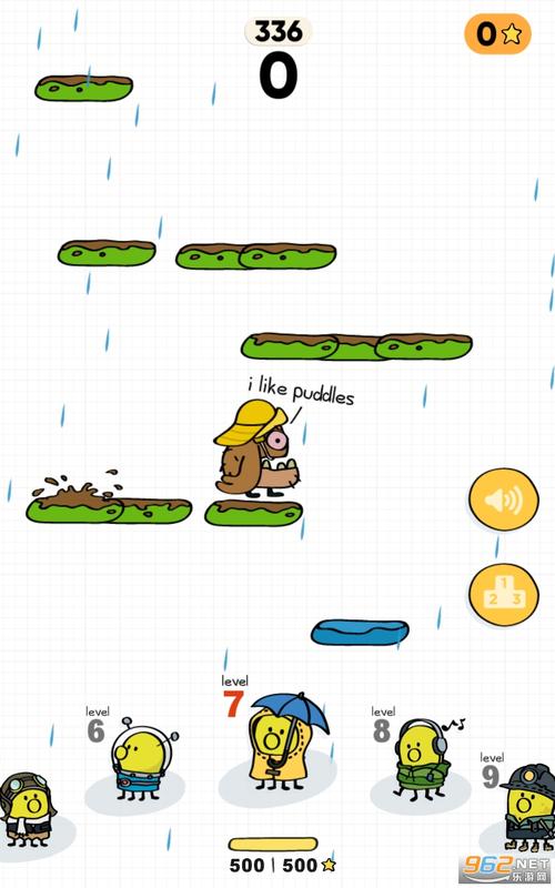 手机游戏涂鸦跳跃:挑战你的反应速度和技巧