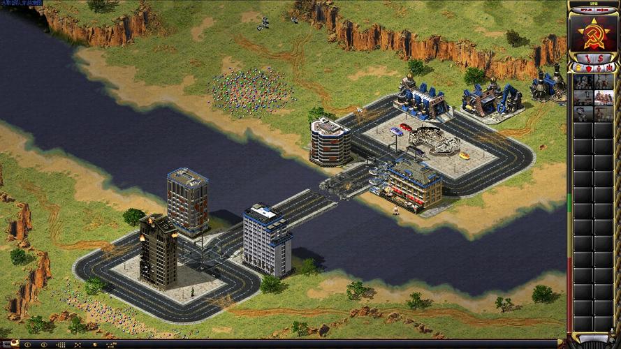 红警2拱门模型分析：游戏美术与现实建筑对比