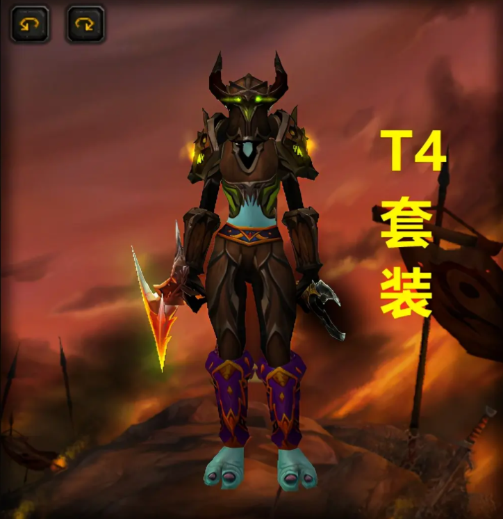 魔兽世界恶魔追猎者套装介绍:T4猎人必备神器