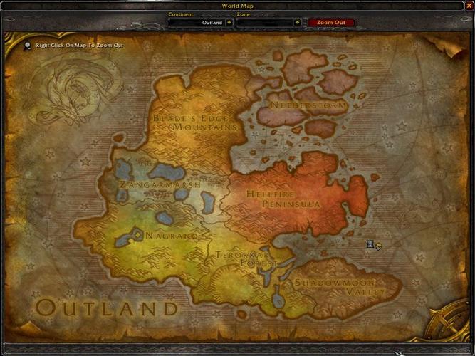 外域地图高清大图：各区域资源分布及攻略