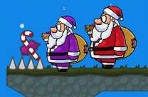 圣诞老人大冒险:刺激的横版闯关游戏,等你挑战!