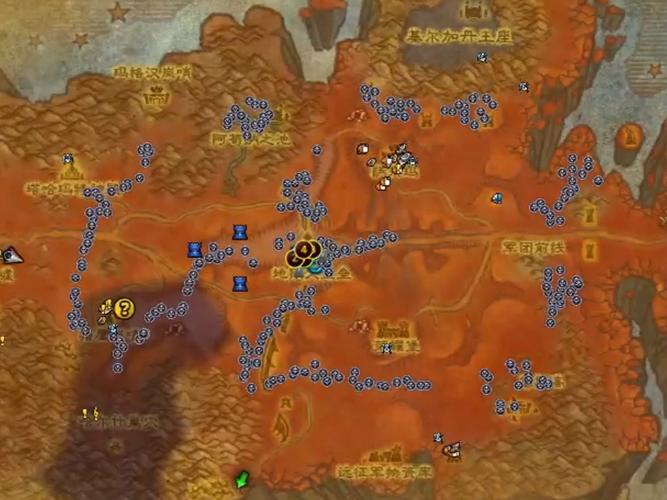 外域地图高清大图：各区域资源分布及攻略