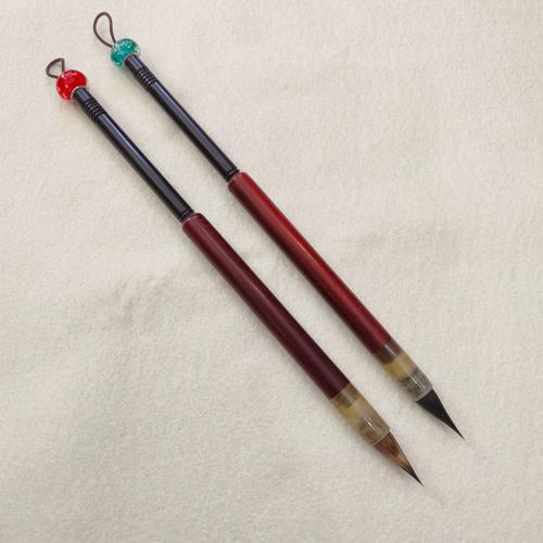 珍品紫毫笔:顶级兔毫笔尖,书写更流畅