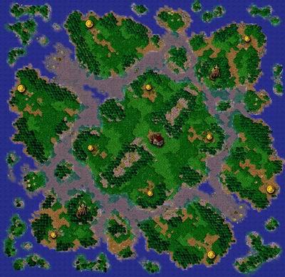 最全魔兽Footman地图合集,带你体验策略对抗