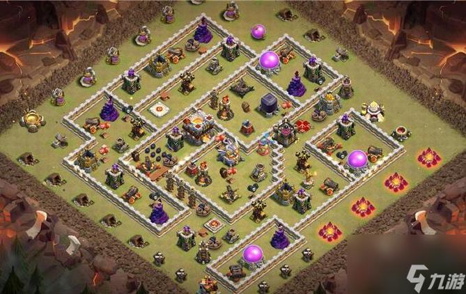 部落守卫战11-4完美布阵图解,轻松战胜所有敌人!