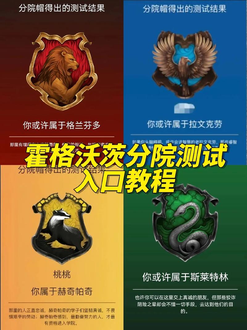 哈利波特分院测试：你是哪个学院的巫师？