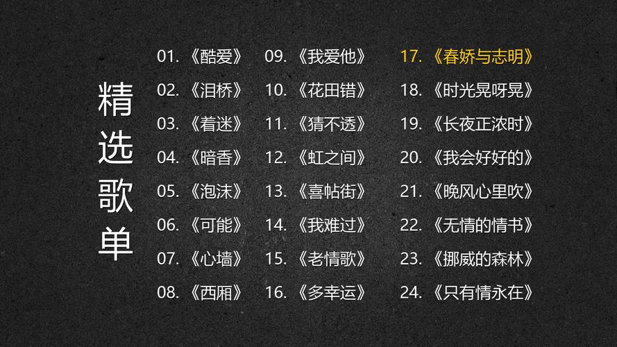想了解爱情大师?这里有所有版本和歌曲信息