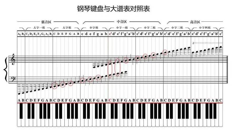 钢琴黑白键的宽度一样吗？快速了解钢琴结构