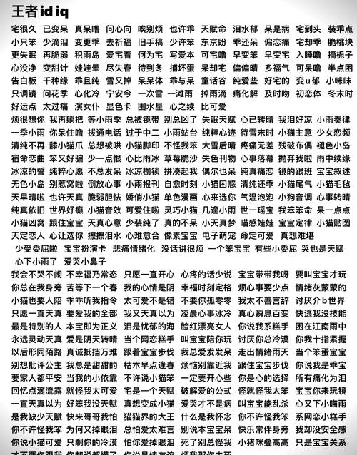 王者荣耀最稀有漂亮符号名字,打造你的专属游戏名