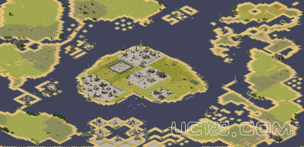 红警2:解放钓鱼岛,玩家自制地图火热来袭!