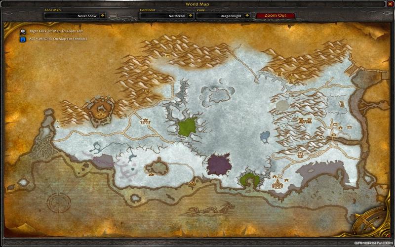 如何到达诺森德?魔兽世界新手诺森德地图指引