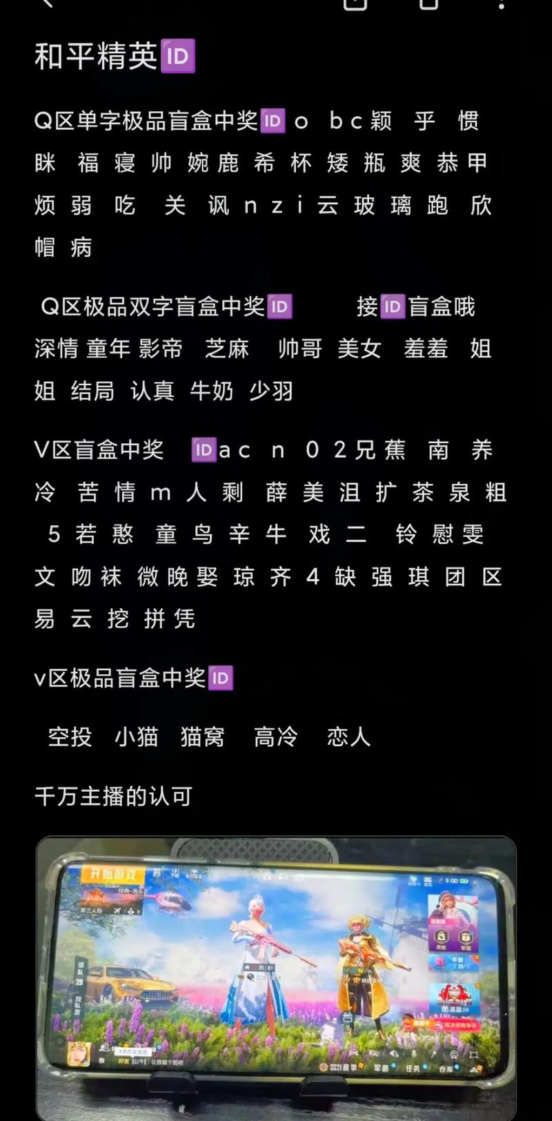快速复制吃鸡游戏单字ID罗马音,告别繁琐操作
