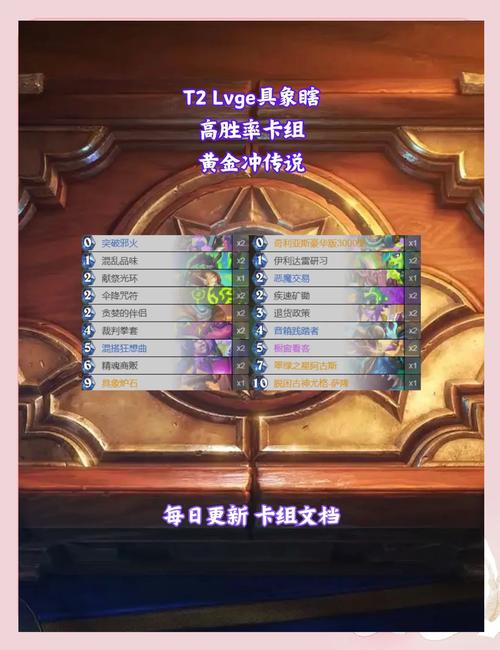 任务猎卡组分享：低出场率背后的高胜率秘密