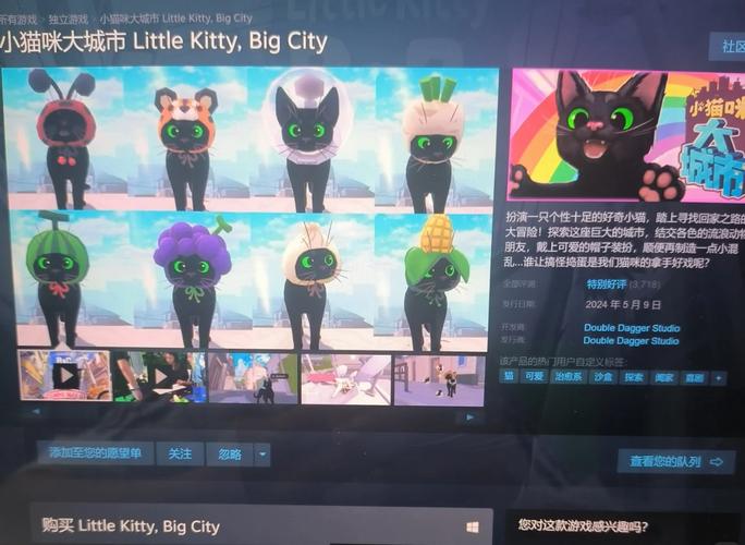 当你的猫咪最新版本体验：不一样的猫咪游戏