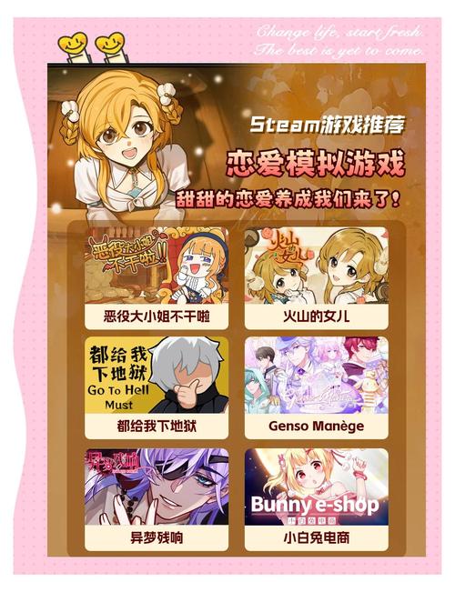 好玩的纯情女攻略计划游戏:模拟恋爱养成体验