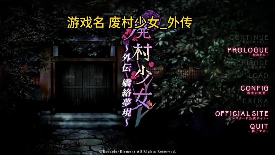 废村少女游戏下载,安全可靠的资源推荐!