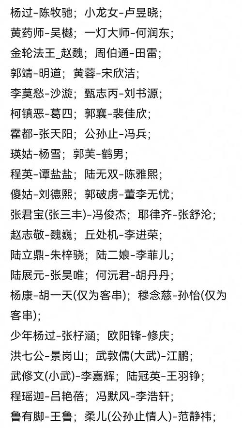 解锁所有角色!金庸群侠:武侠无双-全都要游戏评测