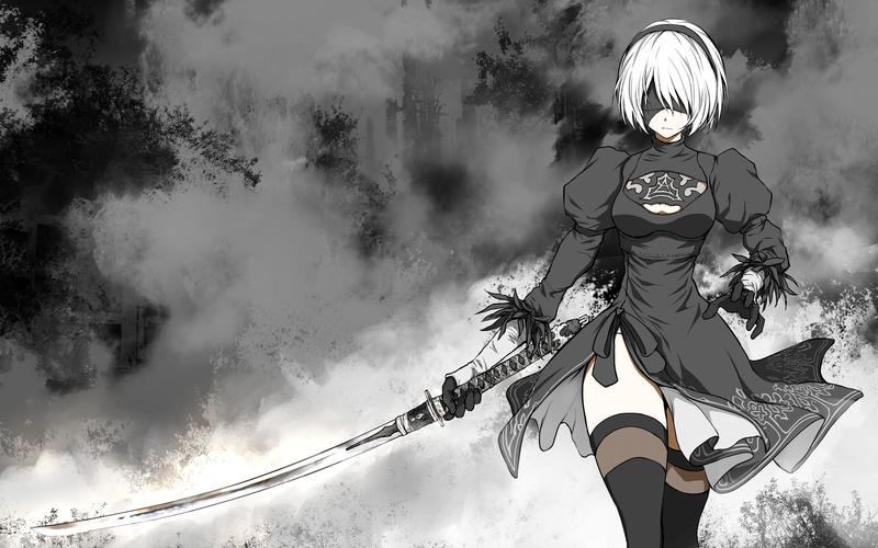 尼尔机械纪元2K剪辑资源下载，玩转高清游戏